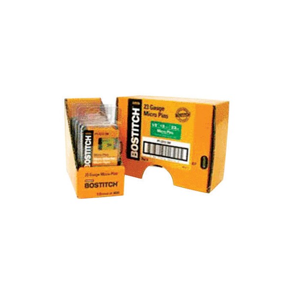 Bostitch Bostitch 3/4 in. L X 23 Ga. Paper Strip Coated Pin Nails 3000 pk PT-2319-3M - main